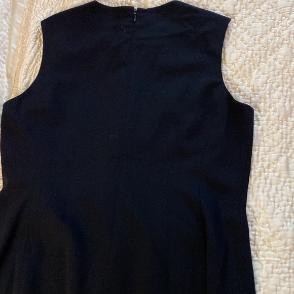 Beautiful like new Black chiffon sleeveless blouse. Emanuel-Emanuel Ungaro. - Picture 2 of 5